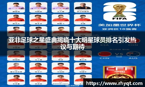 亚非足球之星盛典揭晓十大明星球员排名引发热议与期待